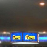 enseignes suspendues