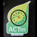 horloge publicitaire