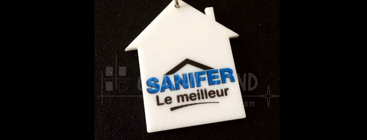 Logo découpé acrylique