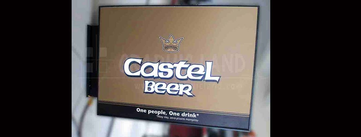 Enseigne Castel bière