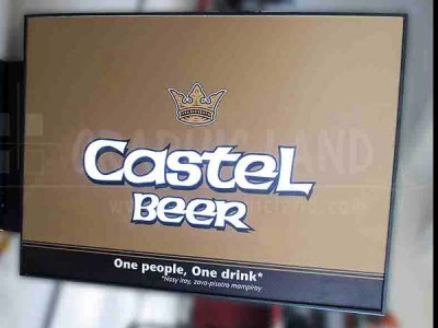Enseigne Castel bière