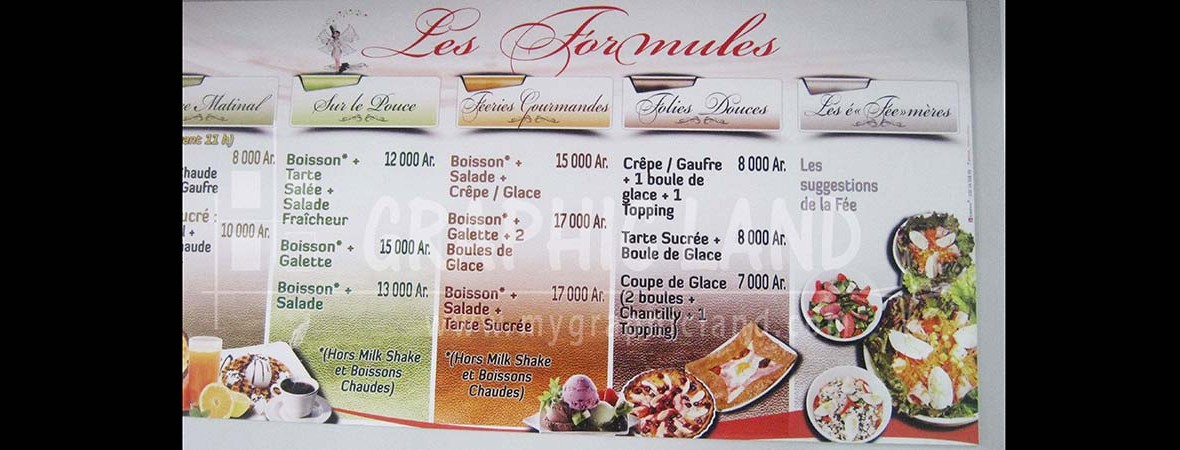 impression PVC : Fée Maison