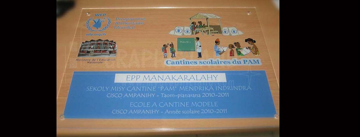 impression sur acrylique Madgascar