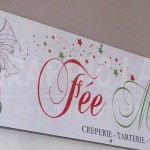 Impression sur alucobond : Fée Maison